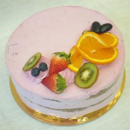 Tejmentes epres torta