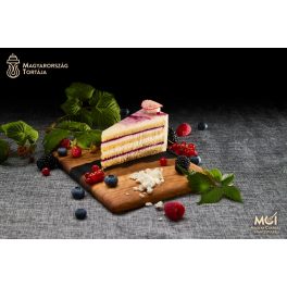  Bíborfehér tortaszelet Magyarország Tortája 2026