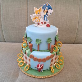 sonic a sündisznó torta 3 