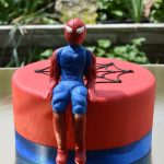 Pókember torta 1