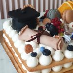 Szögletes Mille-Feuille torta