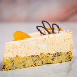Sárgabarackos kölestorta szelet