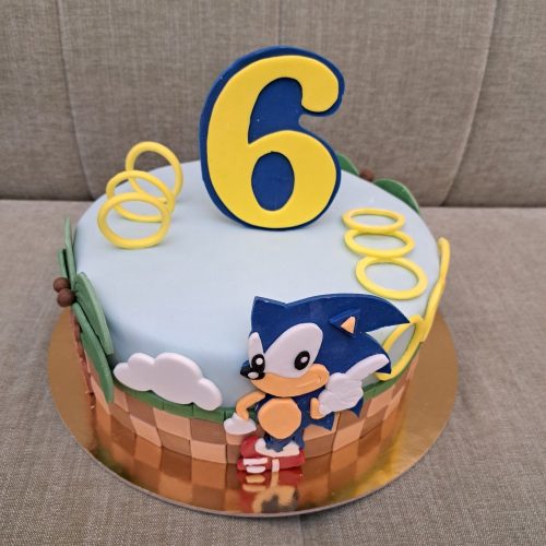 Sonic a sündisznó torta 2 