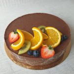 Paleo narancsos csokoládé torta