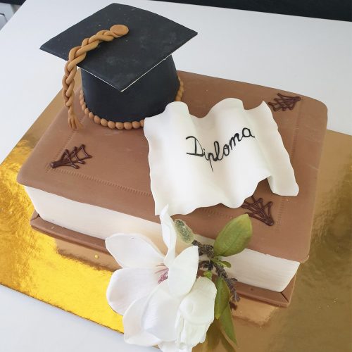 Diplomaosztó torta 1