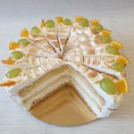 Sült-túró tortaszelet