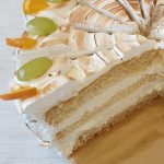 Sült-túró tortaszelet