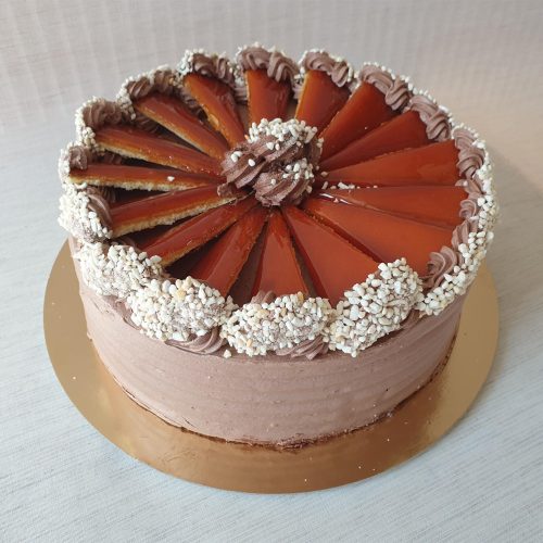 Gluténmentes dobos torta
