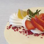 Málnás fehércsoki torta