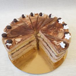 Nutellás tortaszelet