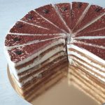 Ír kávés tortaszelet