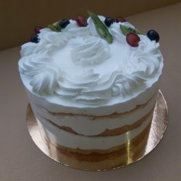Cukormentes citrom torta