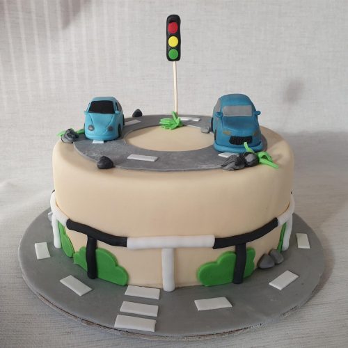 Autós torta 3